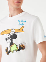 T-shirt uomo in cotone con stampa Surf Topolino | ©DISNEY EDIZIONE SPECIALE