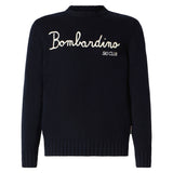 Blended cashmere sweater Bombardino ski club embroidery