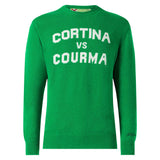 Maglia da uomo con scritta Cortina vs Courma