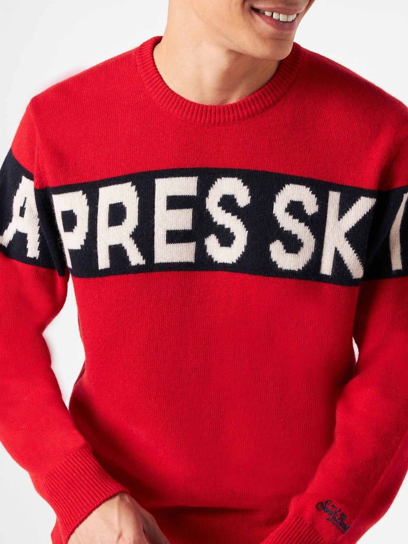 Man sweater with Apres Ski lettering