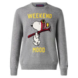 Man sweater with Snoopy Week End Mood print | SNOOPY - PEANUTS™ SPECIAL EDITION