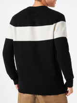 Man sweater with Sun Moritz print