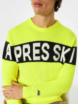 Herrenpullover mit Apres-Ski-Schriftzug