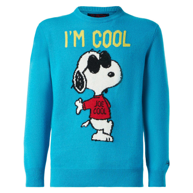 Man sweater with Snoopy I'm Cool print  | SNOOPY - PEANUTS™ SPECIAL EDITION