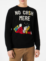 Man sweater with Uncle Scrooge Ca$h Mere print | ©DISNEY SPECIAL EDITION