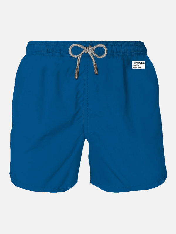 Man blue navy swim shorts | PANTONE™ SPECIAL EDITION