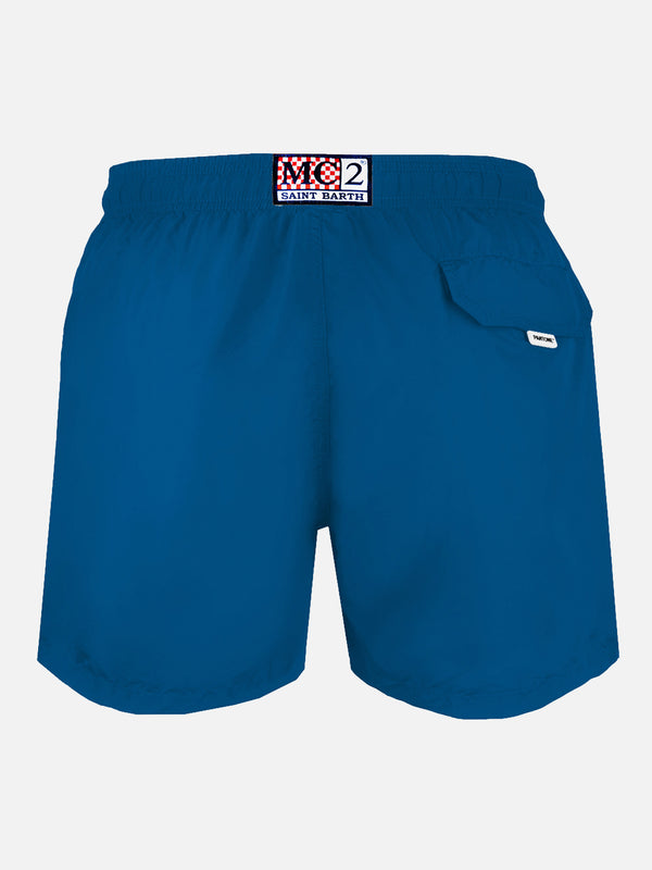 Man blue navy swim shorts | PANTONE™ SPECIAL EDITION