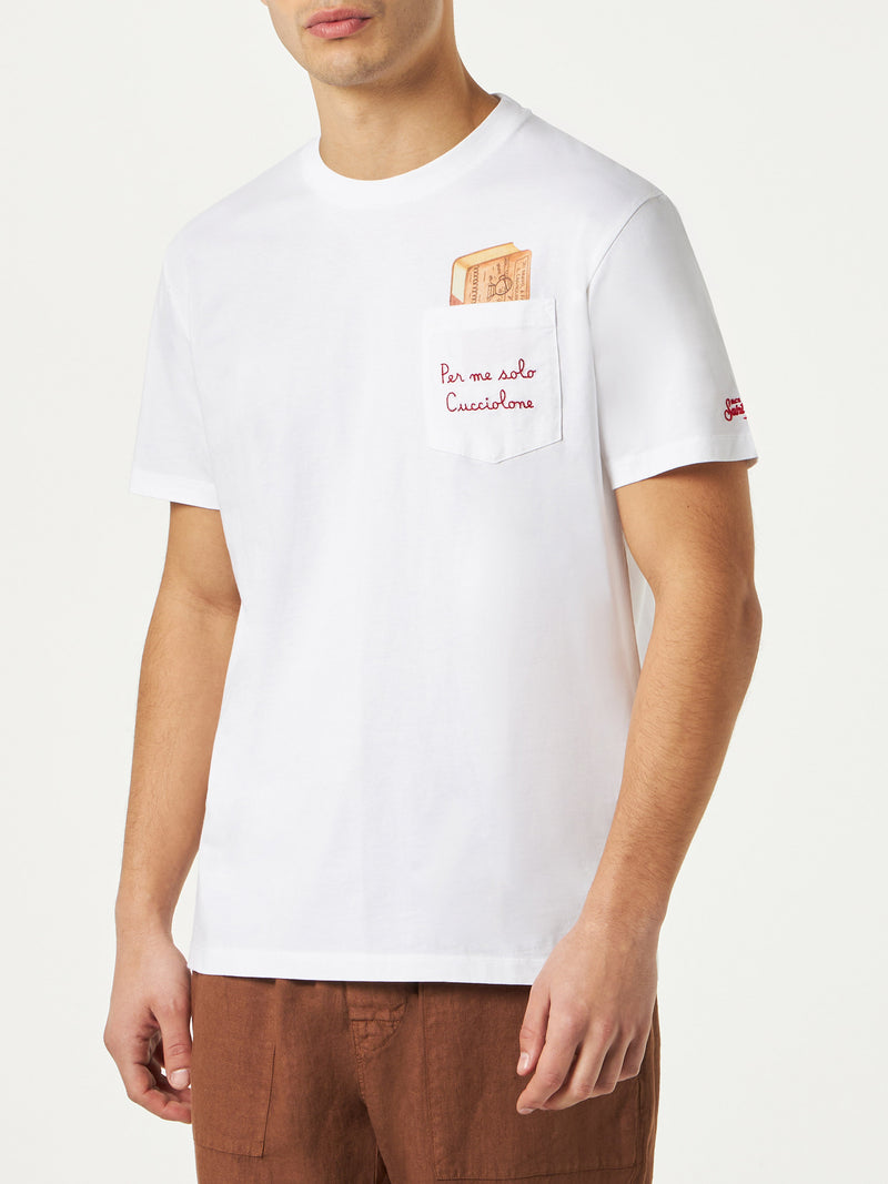 Herren-T-Shirt mit Cucciolon-Stickerei| ALGIDA® SONDEREDITION