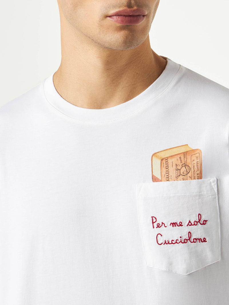 Herren-T-Shirt mit Cucciolon-Stickerei| ALGIDA® SONDEREDITION
