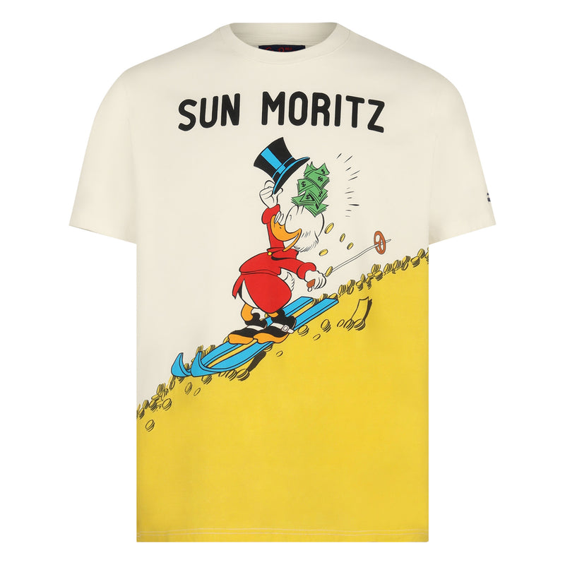T-shirt Zio Paperone di Sun Moritz | Edizione speciale Disney©
