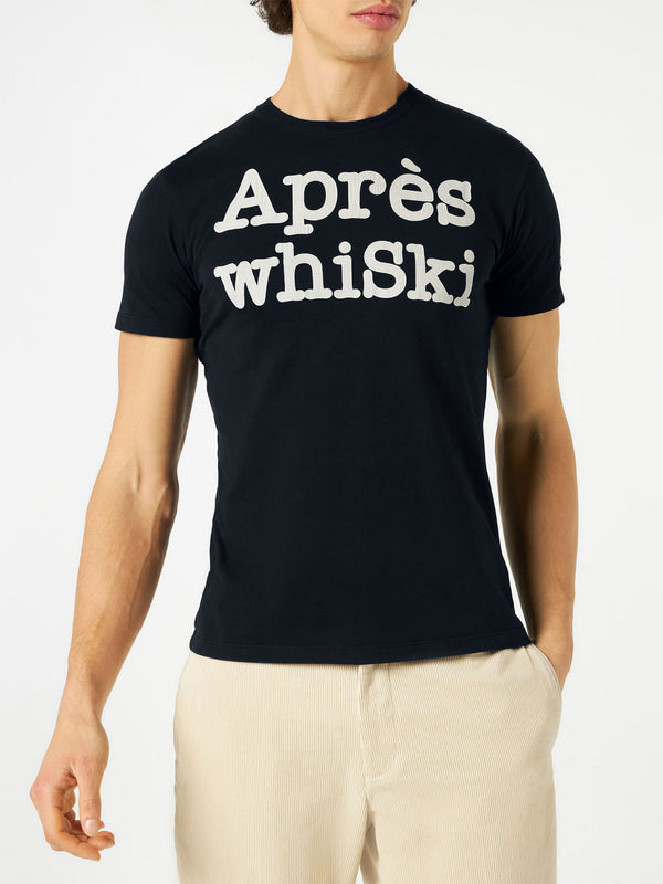 T-shirt Après whiSki blu