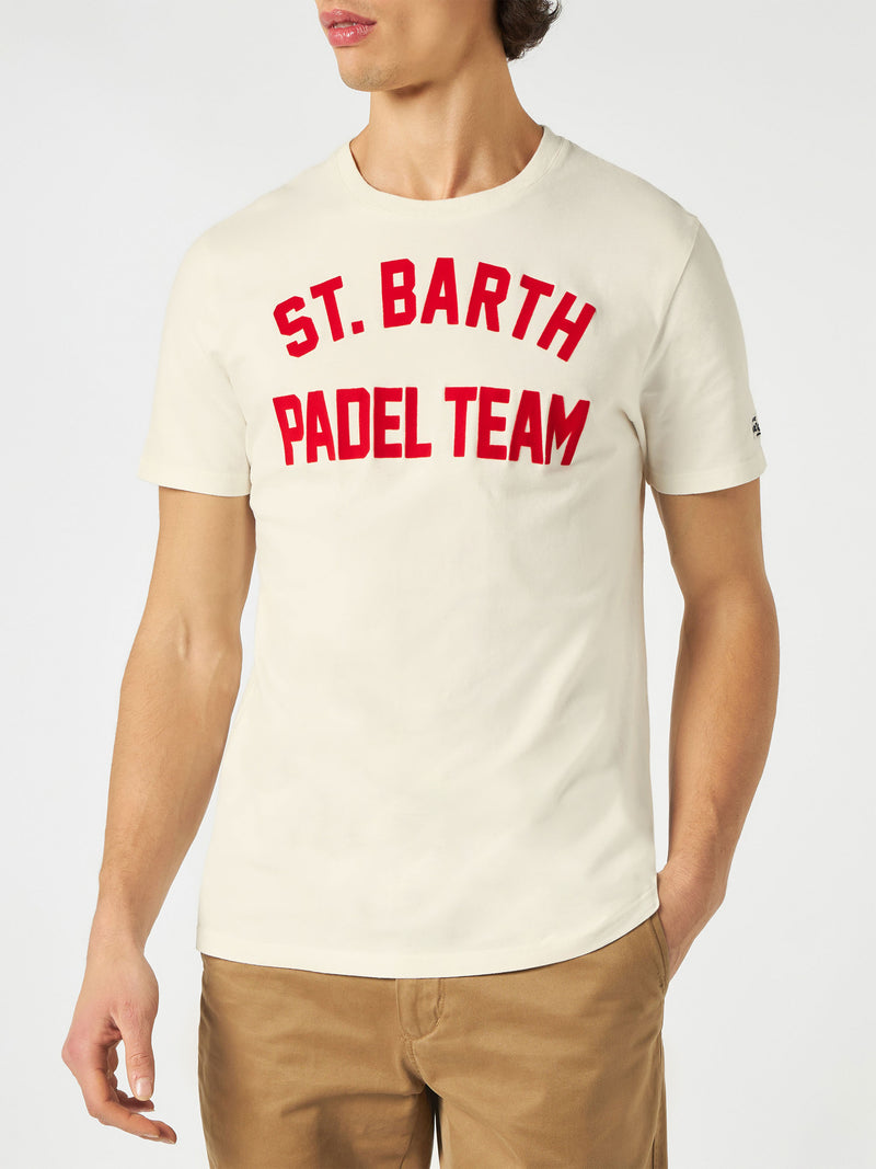 T-shirt uomo stampa St. Barth Padel Team