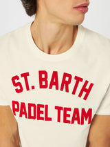 Herren-T-Shirt mit St. Barth Padel Team-Aufdruck