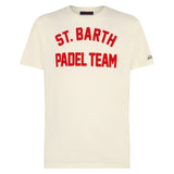 St. Barth Padel Team print man t-shirt