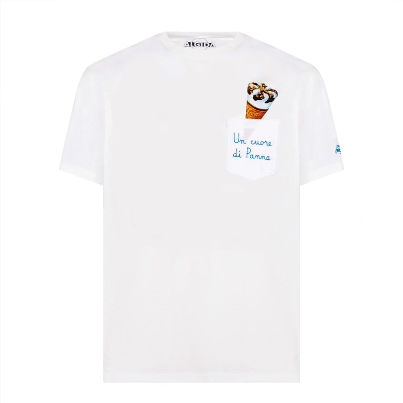 Cornetto cotton t-shirt with embroidery | Algida® Special Edition