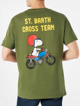 Man green t-shirt with Snoopy print  | PEANUTS™ SPECIAL EDITION