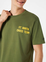 T-shirt da uomo verde con stampa Snoopy | EDIZIONE SPECIALE PEANUTS™