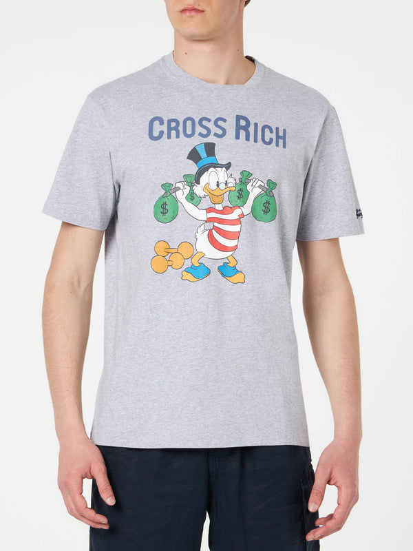 Man cotton t-shirt with Uncle Scrooge print | ©DISNEY SPECIAL EDITION
