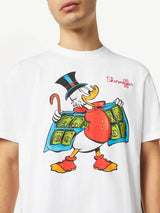 Man cotton vintage treatment t-shirt with Scrooge print | ©DISNEY SPECIAL EDITION