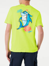 T-shirt da uomo con stampa squalo | CRYPTO PUPPETS® EDIZIONE SPECIALE
