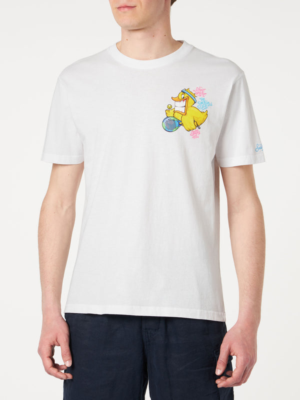 Man t-shirt with Crypto duck print | CRYPTO PUPPETS® SPECIAL EDITION