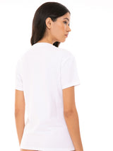 Cotton t-shirt with Love Ibiza embroidery