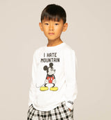 T-shirt da bambino con Topolino I hate mountain  - Disney© Special Edition