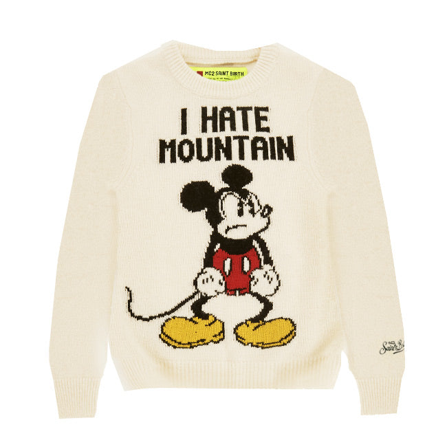 Boy sweater with Mickey Mouse jacquard print | ©Disney Special Edition ...