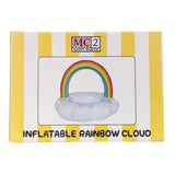 Rainbow and cloud inflatable float