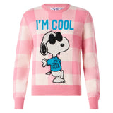 Woman sweater with Snoopy I'm Cool print  | SNOOPY - PEANUTS™ SPECIAL EDITION