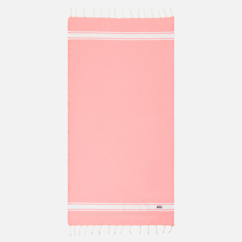 Pink fluo cotton towel