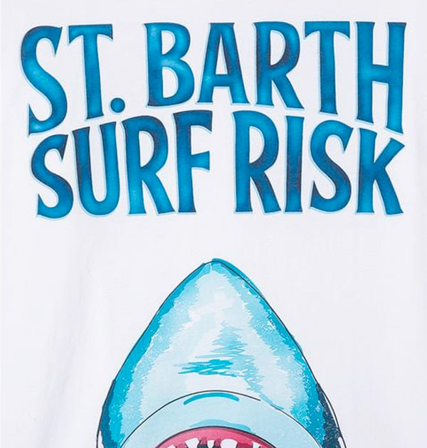 T-shirt da bambino Saint Barth Surf Risk