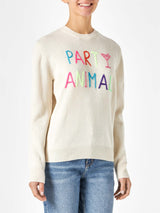 Woman sweater with Party Animal embroidery | NIKI DJ SPECIAL EDITION