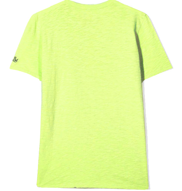 Ufo spacecraft yellow fluo boy t-shirt