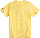 T-shirt gialla da bambino con stampa squalo