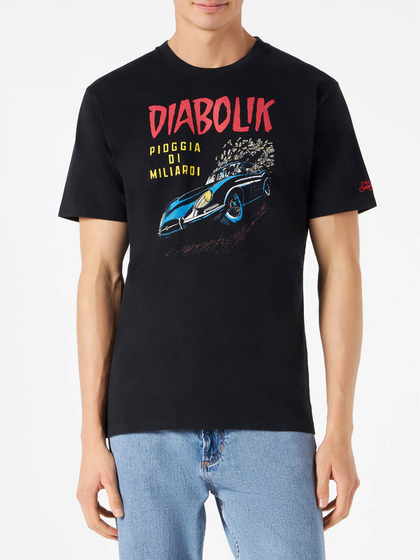 T-shirt in caldo cotone con stampa Diabolik | DIABOLIK EDIZIONE SPECIALE