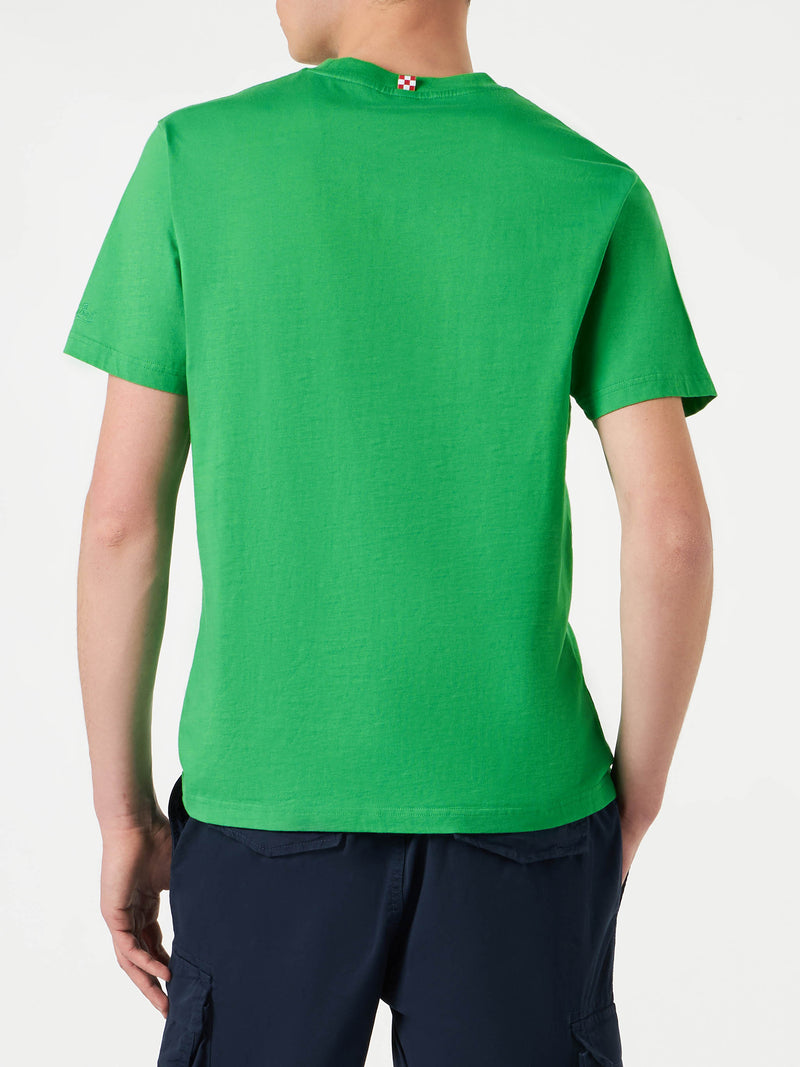 Man cotton t-shirt with Watermelon print