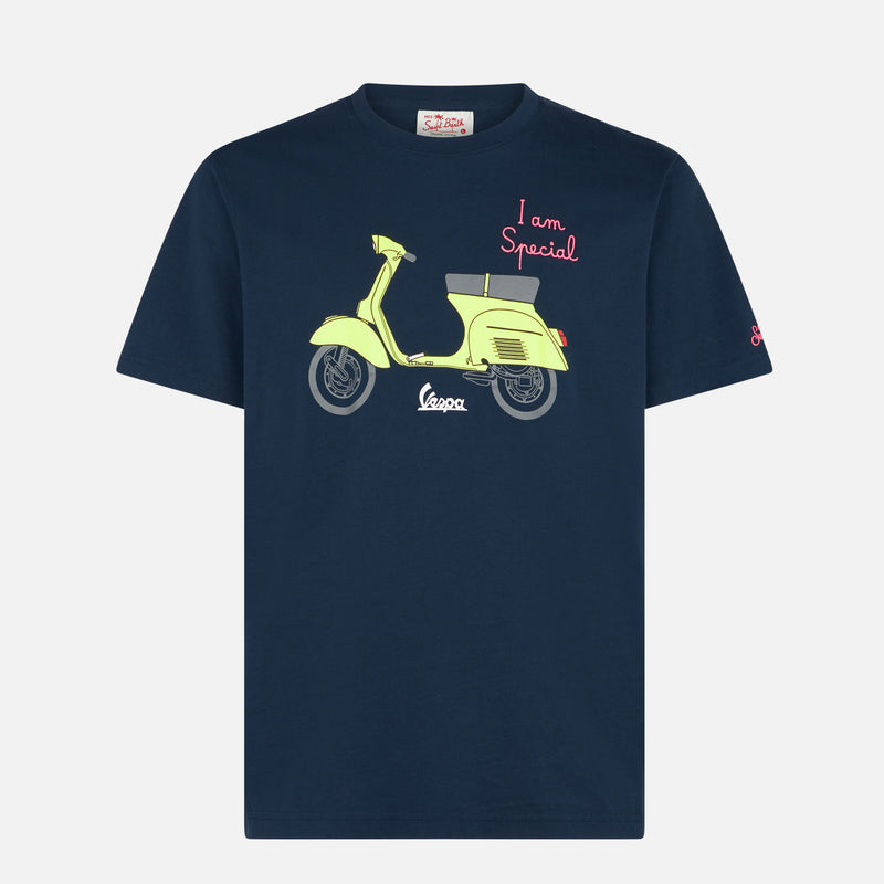 T-shirt da uomo in cotone con stampa Vespa | EDIZIONE SPECIALE VESPA®