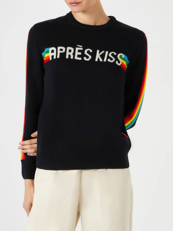 Woman sweater "Après Kiss" embroidery
