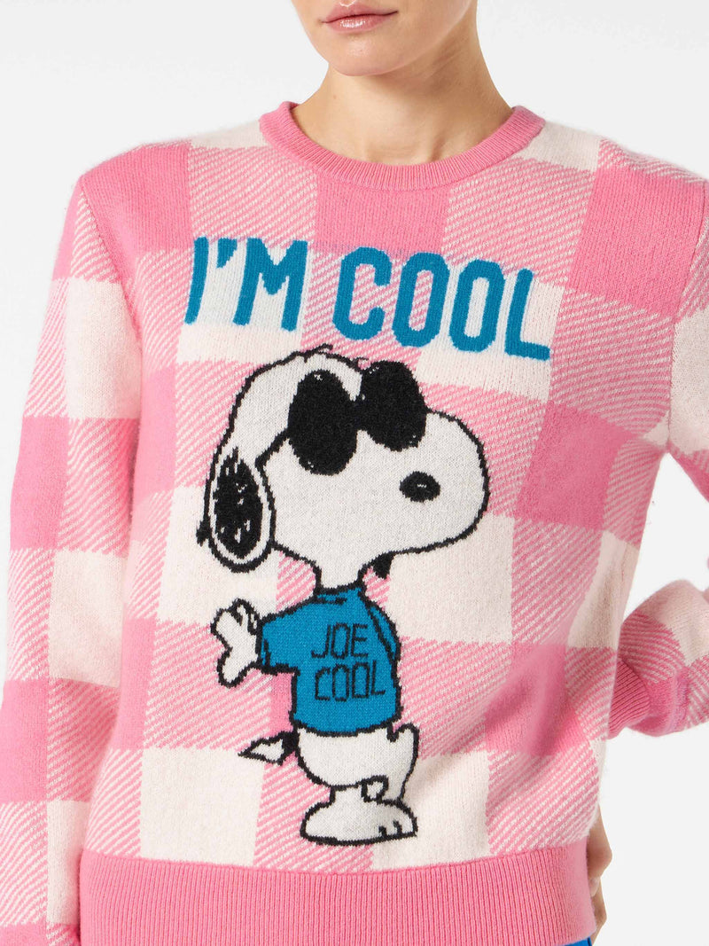 Woman sweater with Snoopy I'm Cool print  | SNOOPY - PEANUTS™ SPECIAL EDITION