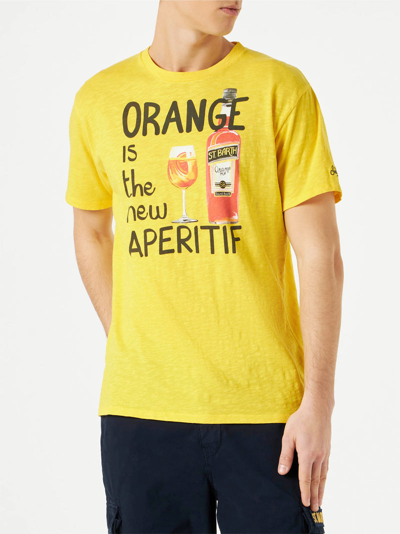 Herren-T-Shirt mit Aperitif-Print
